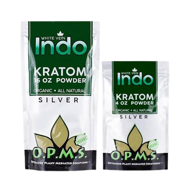 OPMS OPMS Kratom White Vein Indo Powder