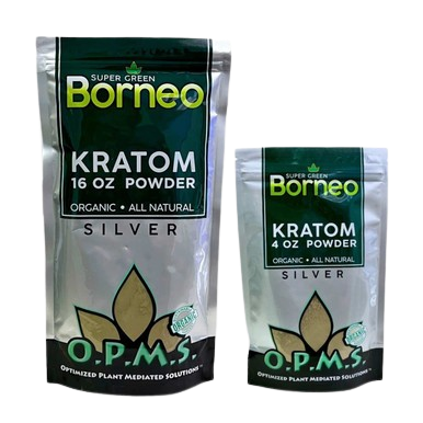 OPMS OPMS Kratom Super Green Borneo Powder
