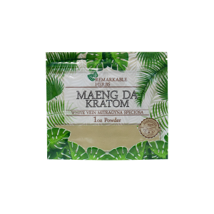 Remarkable Herbs Maeng Da White Vein Kratom Powder 1 oz.