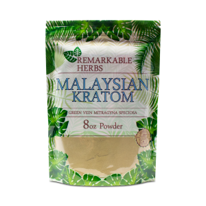 Malaysian Green Vein Kratom Powder 8 oz.