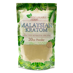 Malaysian Green Vein Kratom Powder 20 oz.