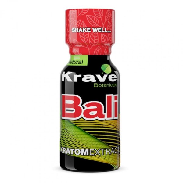 Krave Botanicals Bali Blend Kratom Shot