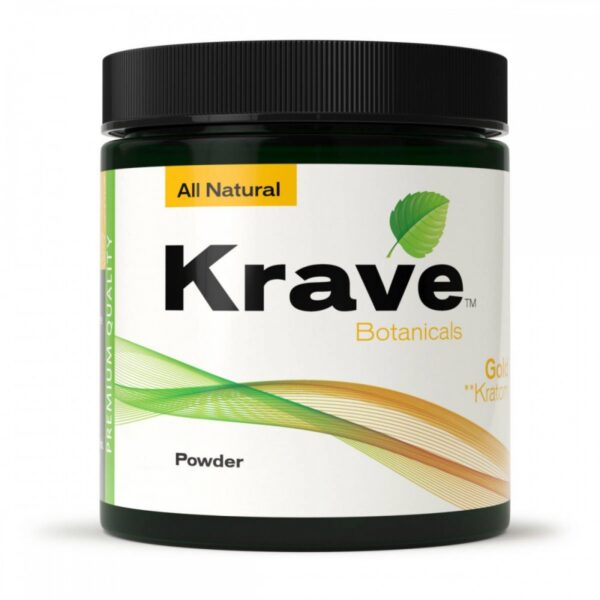 Krave Botanicals Gold Kratom Powder