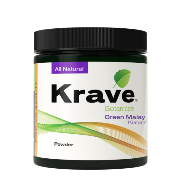 Krave Botanicals Green Malay Powder