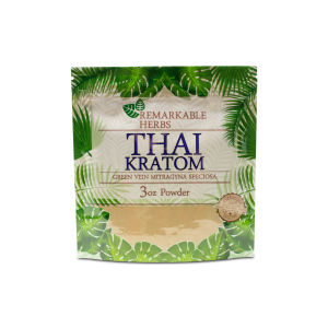 Thai Green Vein Kratom Powder 3 oz.