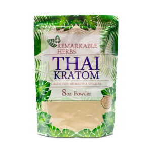 Thai Green Vein Kratom Powder 8 oz.