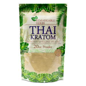 Thai Green Vein Kratom Powder 20 oz.
