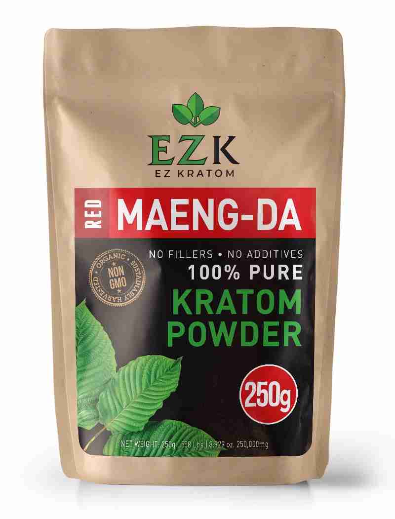 EZ Kratom Red Maeng-Da Kratom Powder