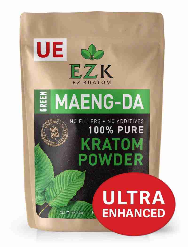 ULTRA ENHANCED Green Maeng-Da Kratom Powder