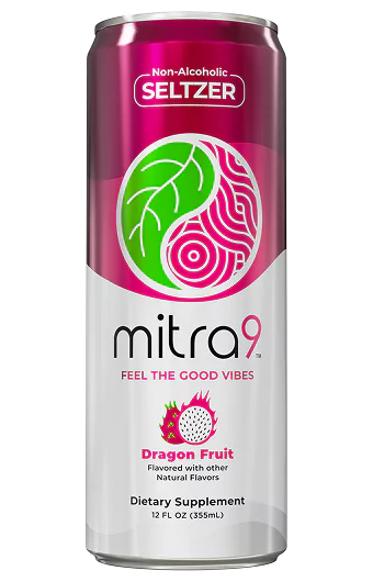 Mitra9 Dragon Fruit Kratom Seltzer