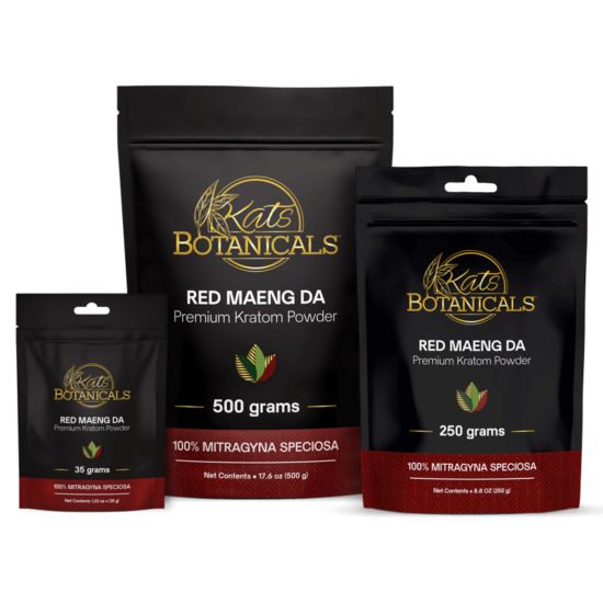 Kats Botanicals Red Maeng Da Kratom Powder