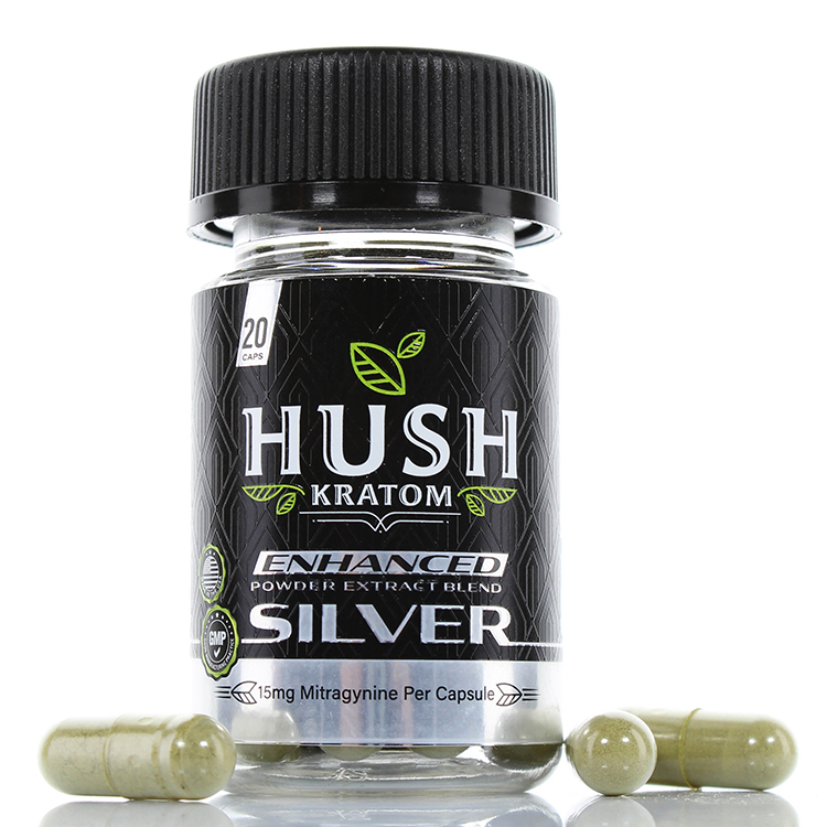 Hush Kratom Hush Silver Caps