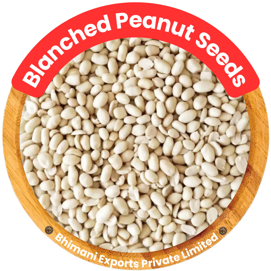 BHIMANI EXPORTS PRIVATE LIMITED Blanched Peanut Seeds