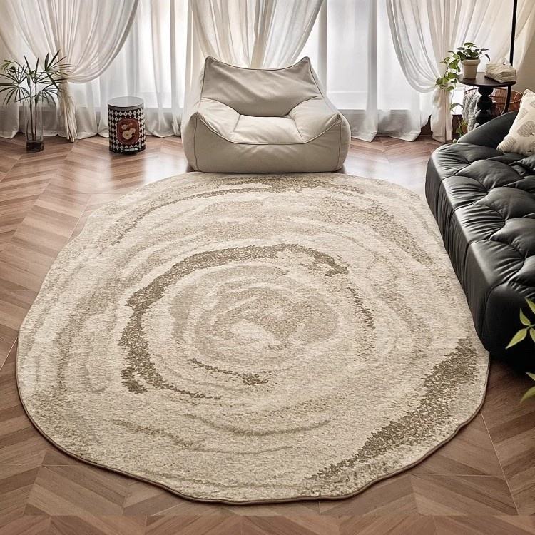 Xi'an Shuoyang Trading Co., Ltd. Classic Big Printed Sofa Coffee Table Floor Mat Creative Simple Irregular-shaped Easy...