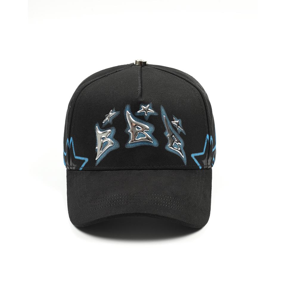 Dongguan Honghuida Sports Products Co., Ltd. OEM Custom 5 Panel Barbas Hats Rich Forever Baseball Caps X Rich the Kid Wide Brim Suede...