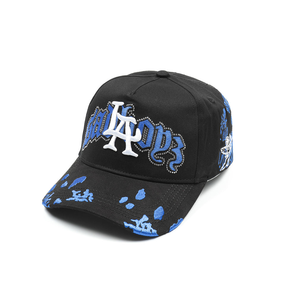 Dongguan Honghuida Sports Products Co., Ltd. Wholesale 3d Embroidery Gorras Curved Embroidered Hat Rhinestone Baseball Caps 5 Panel...