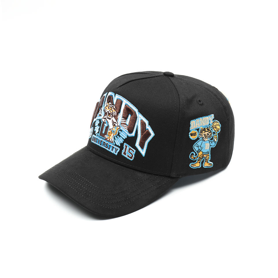 Custom Logo El Barbas Hats Chrome 5 Panel Caps Unisex Curved Brim Gorras Del Bar-bas Hats Baseball Cap Sports Gorras Hat's