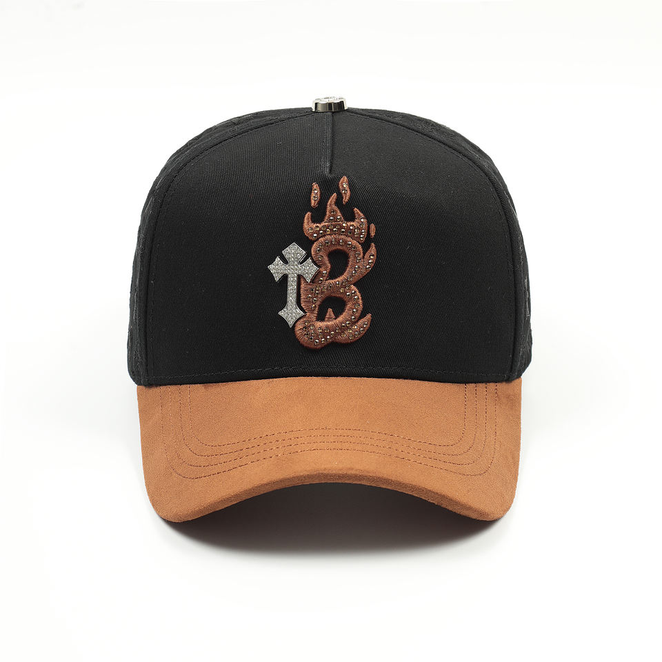 In Stock Gorras Beard, Barbas, 31 Hats Wholesale G5 Quality 5 Panel Suede Wide Brim Vintage Beard Hats Gold Barbas Hats B Star
