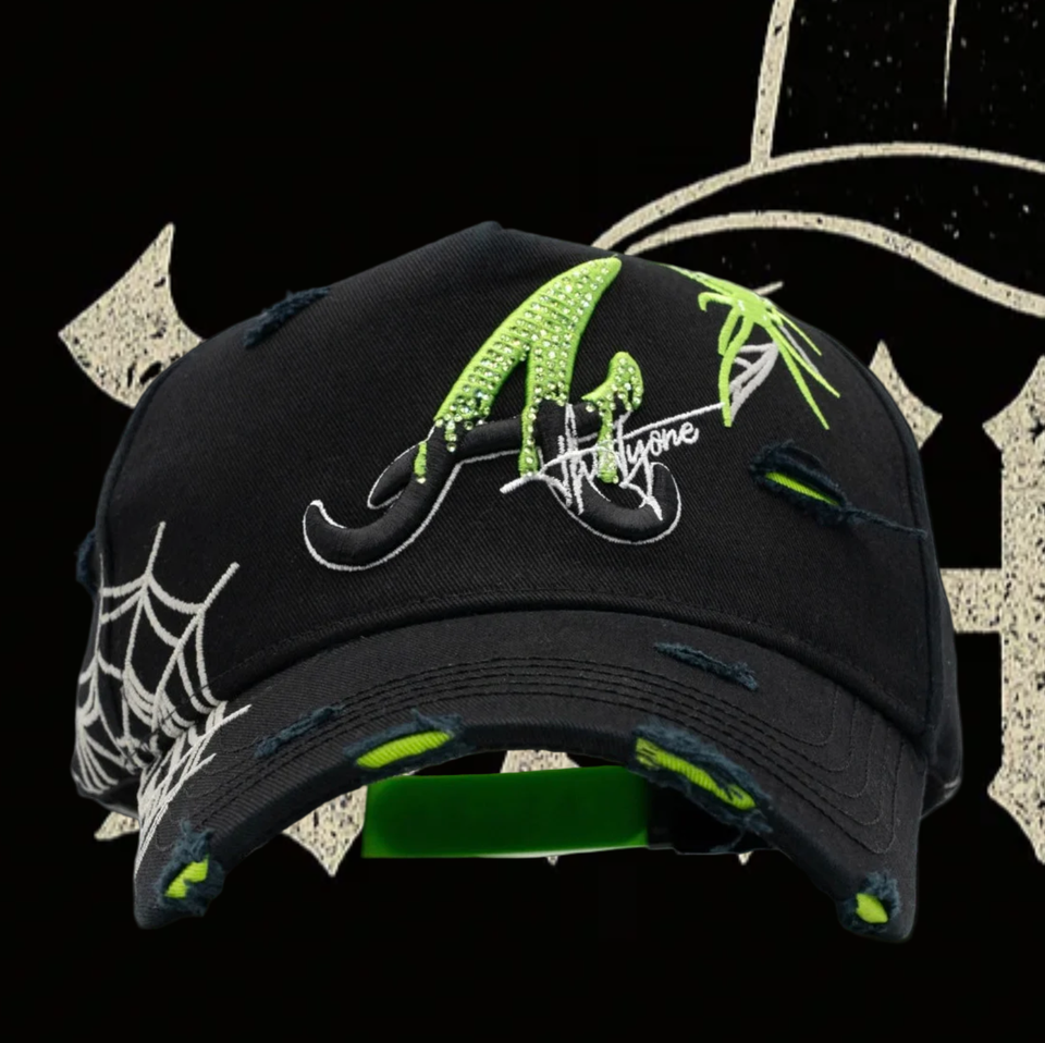 Jian'ou City Zhuoshiting E-Commerce Firm (Individual Business) High Quality Customized a Frame Rude Awakening Caps Lalala 3D Embroidery Logo Curved Brim...
