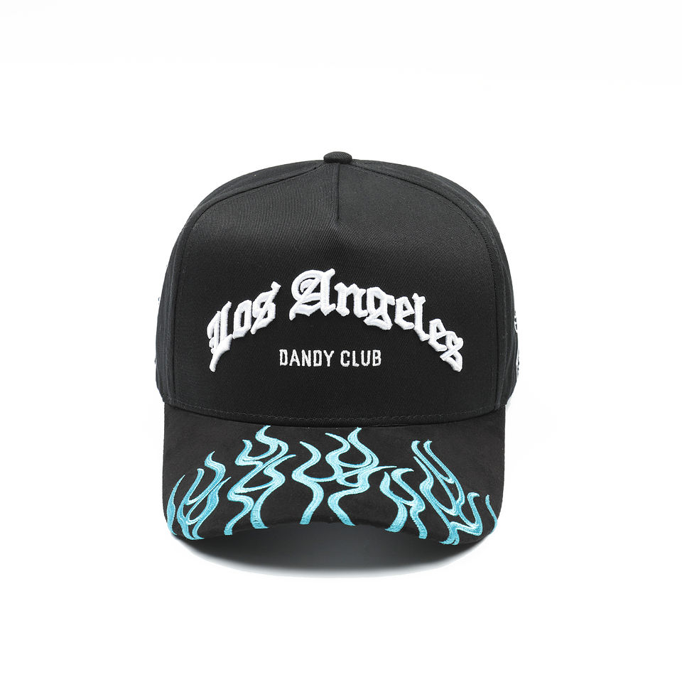 Top Quality Gorras El Mago Sarape Hat's Junior h Embroidery Gorras De Gamuza 5 Panel Curved Brim Suede Baseball