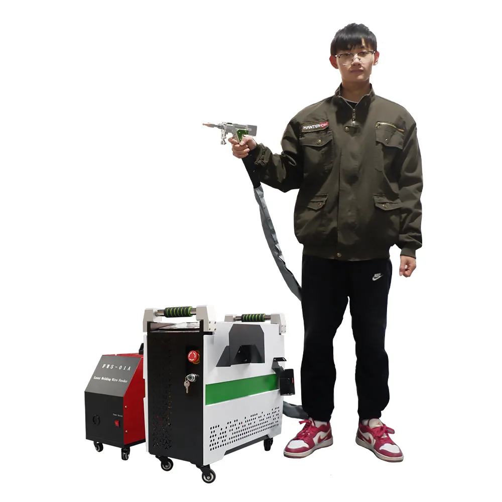HANTENCNC 1500W Air-cooled 3 in 1 Handheld Laser Welding Machine