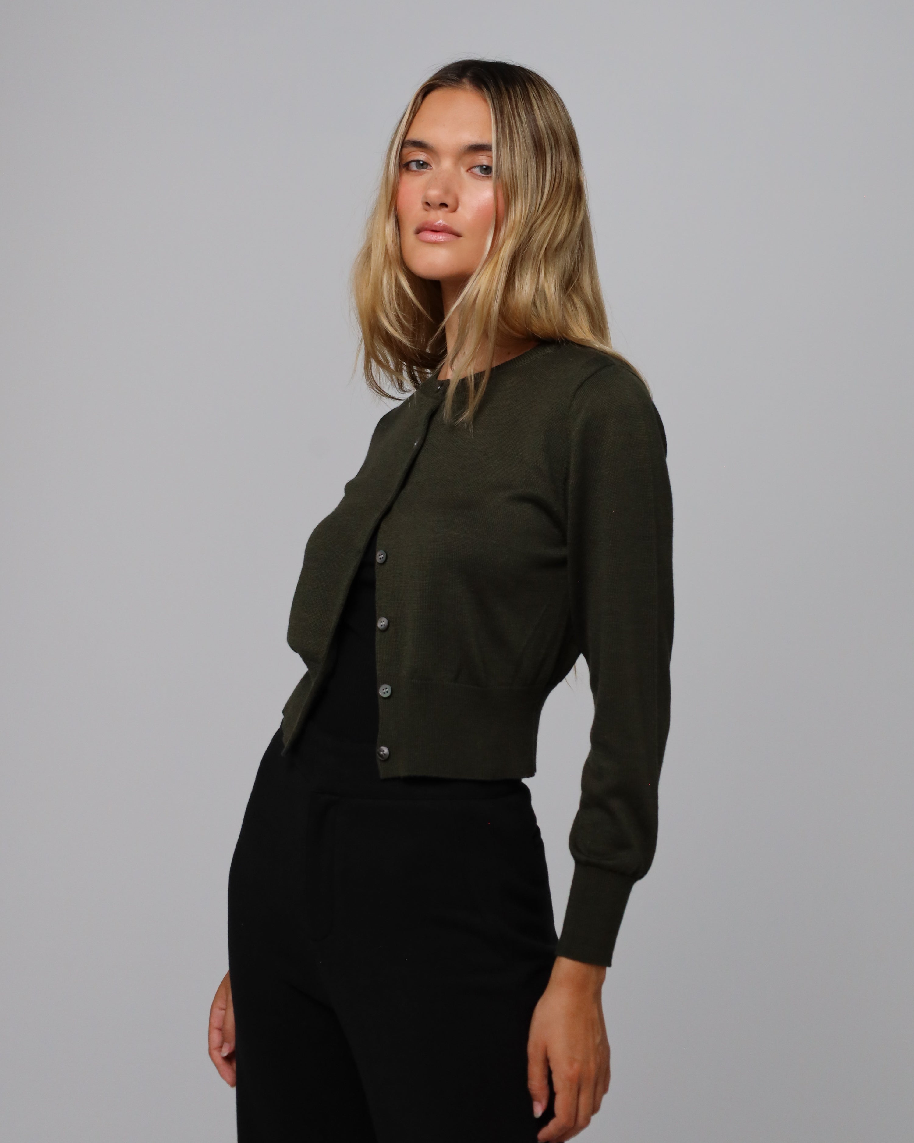 Juana Care Co. Liora Knitted Cardigan Camo