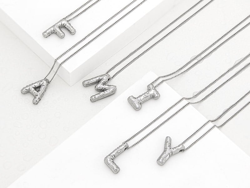 Zearrow Waterproof Silver-Plated Stainless Steel Jewelry