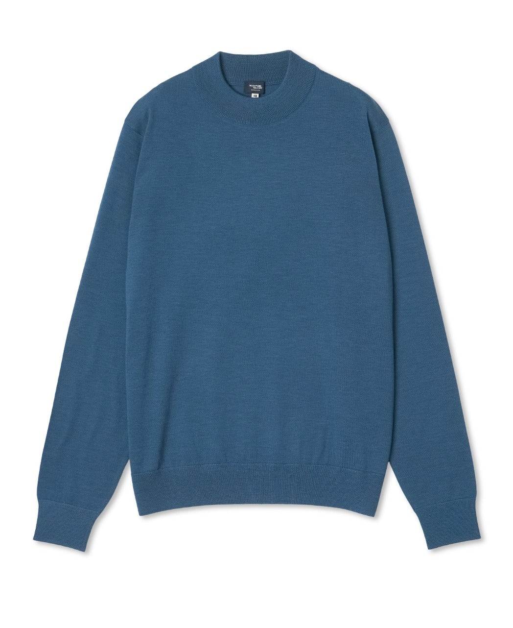 Kamakura Shirts FF30G Mock Neck Sweater Super Extra Fine Merino