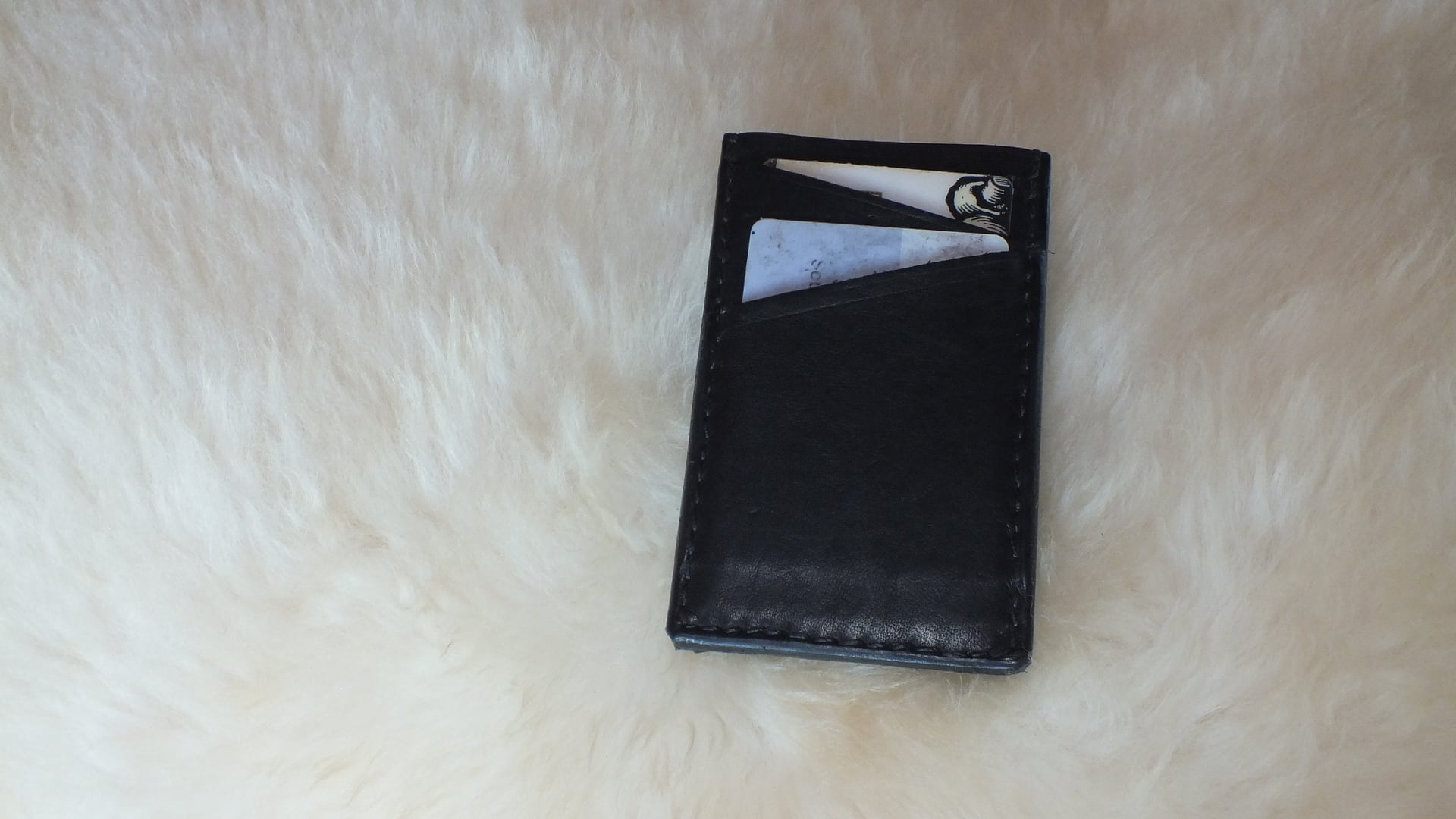 Blue Duck Creations Hand Stitched Leather Minimalist Iphone Wallet