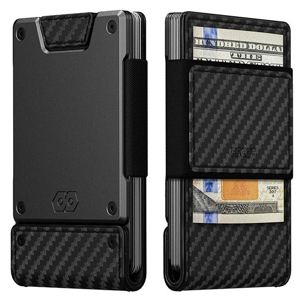 PROOF PROOF Wallet | The Oracle | Black Carbon Fiber & Dark Gunmetal
