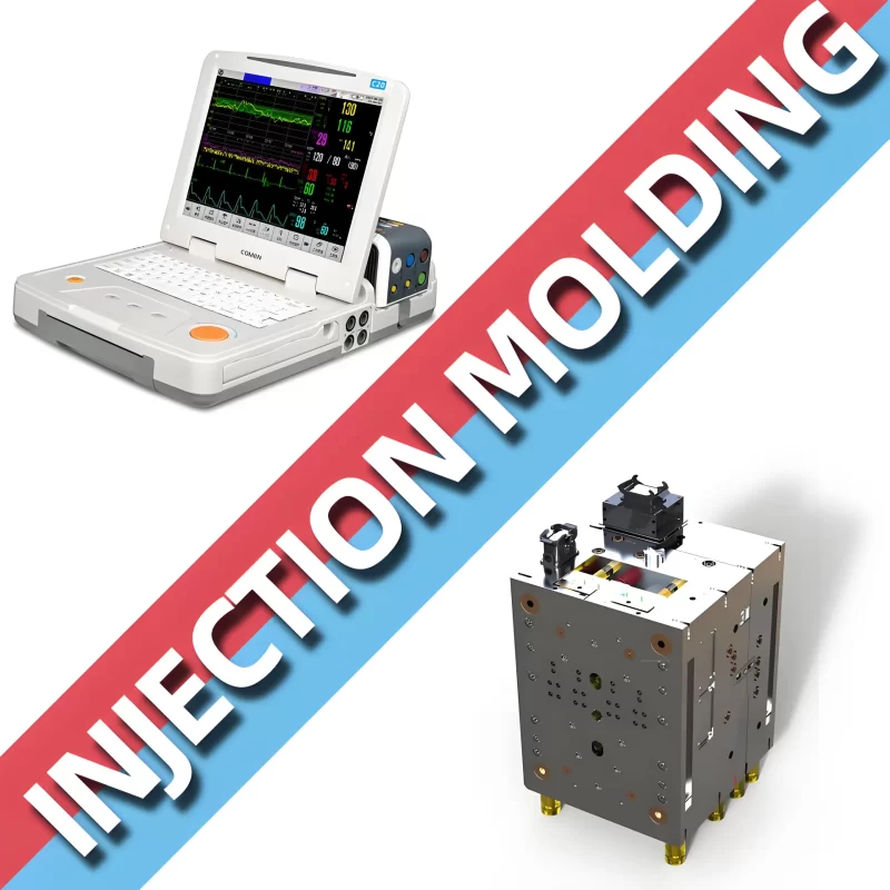 ODM/OEM ECG monitor Injection Moulds Custom Electrocardiogram monitor Monitor Machine Mold
