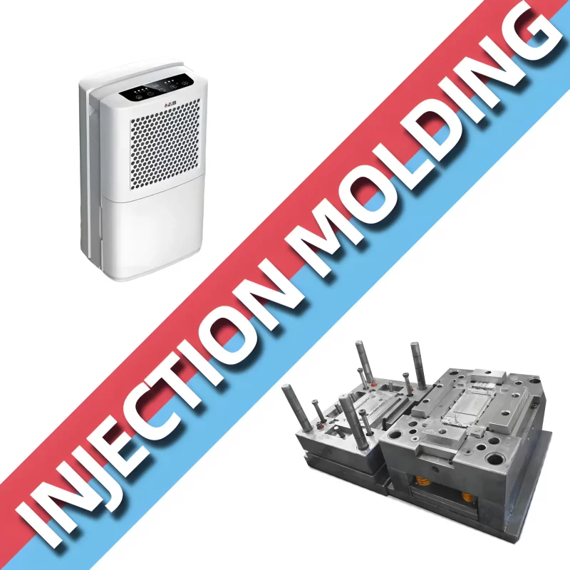 ODM/OEM Household Electric Appliances Customized Steel PVC Injection Molding Mould CNC Machine Accessories for Dehumidifier Mold