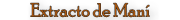 NUTRIN Extracto de Maní