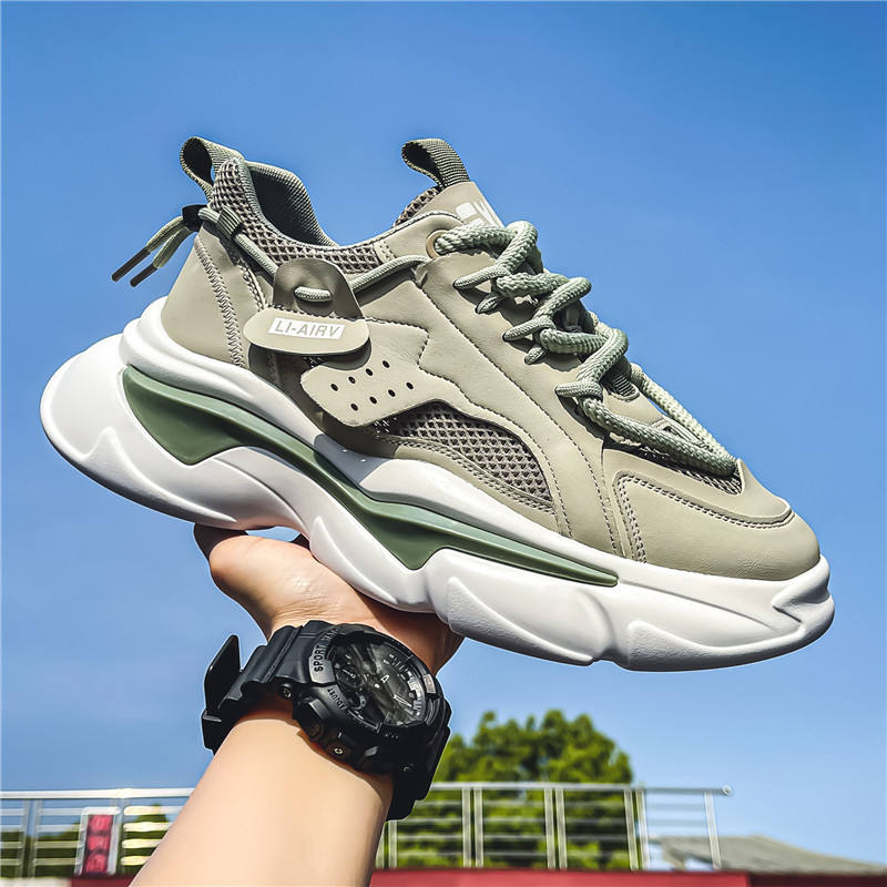 WMDC Trading Firm LLC 2026 Spring Men Lace-Up Retro Sporty Mesh Upper Breathable Soft Loafers Basketball Shoes...