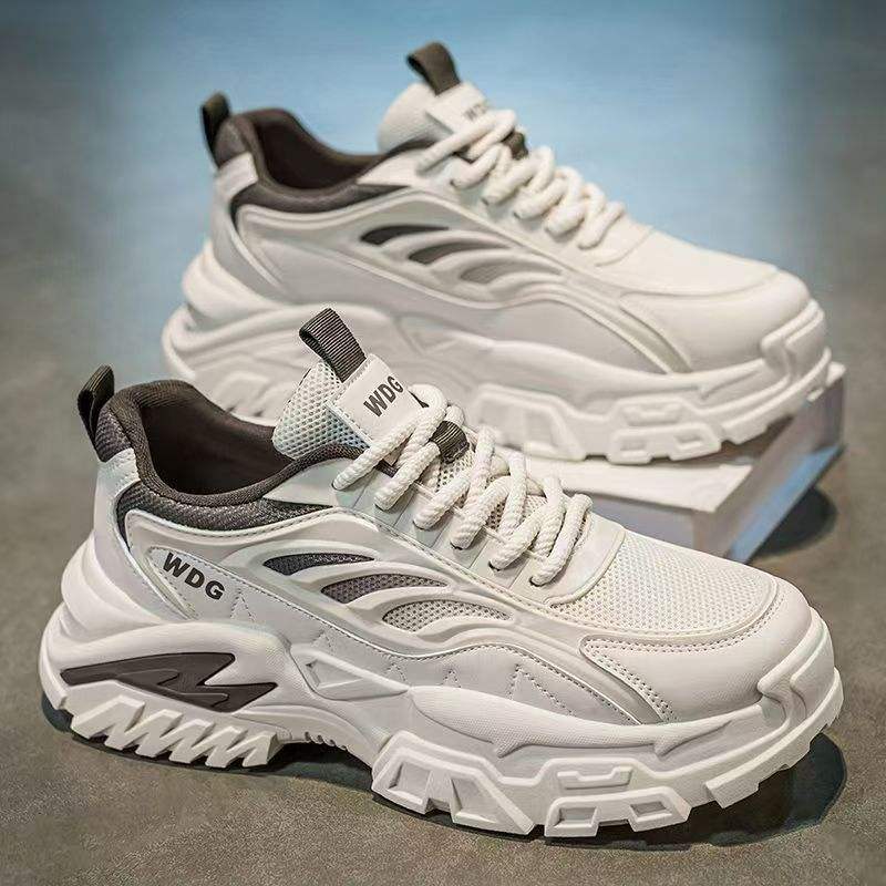 Daily Wear Sporty Retro Shoes Spring Summer New Mesh Breathable Casual Zip Sneakers Rubber Sole Slip Resistant Men's Resistant