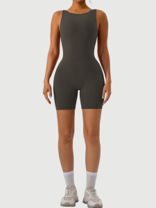 INWIKI Sleeveless Yoga Romper