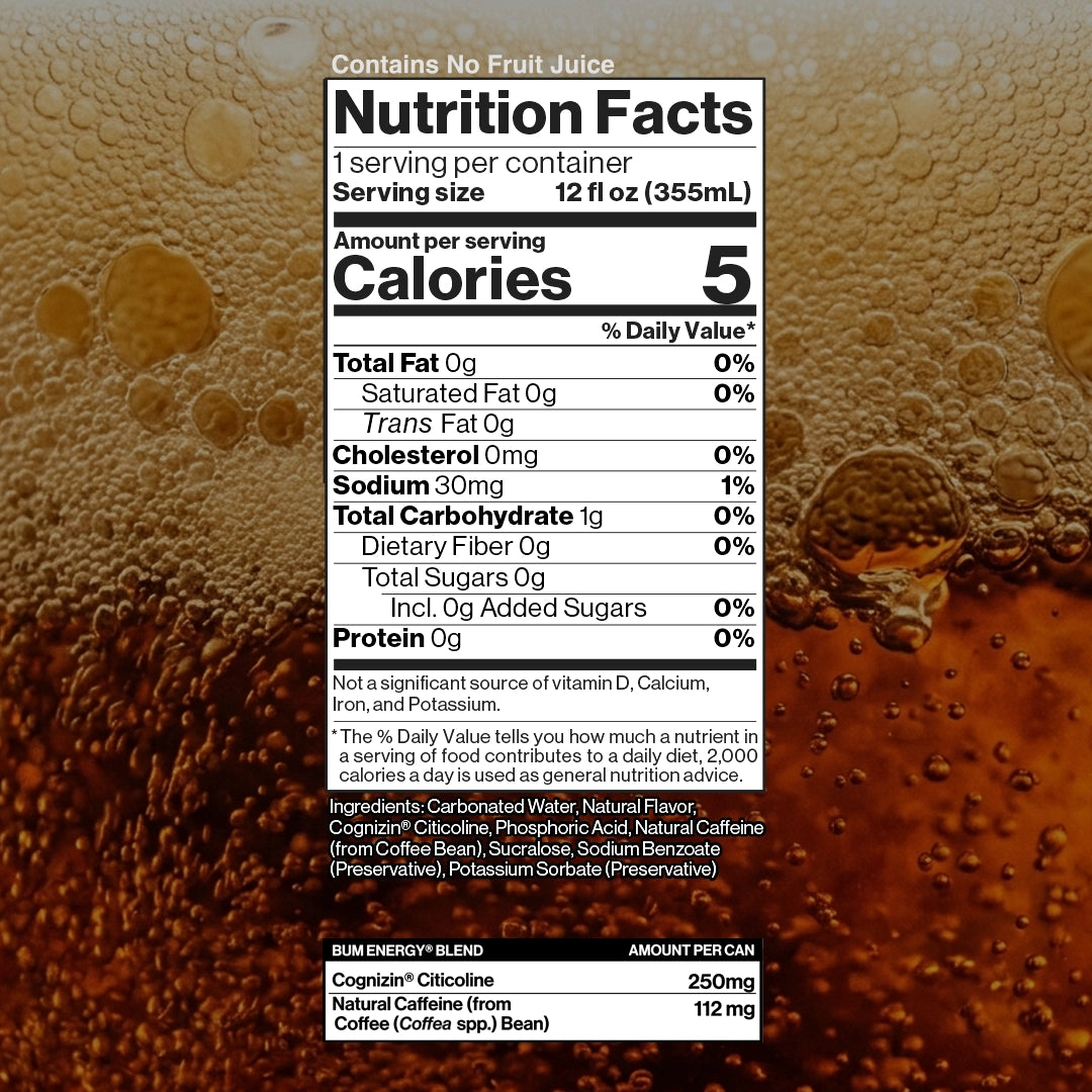 Get Raw Nutrition BUM Energy Drink - Root Beer