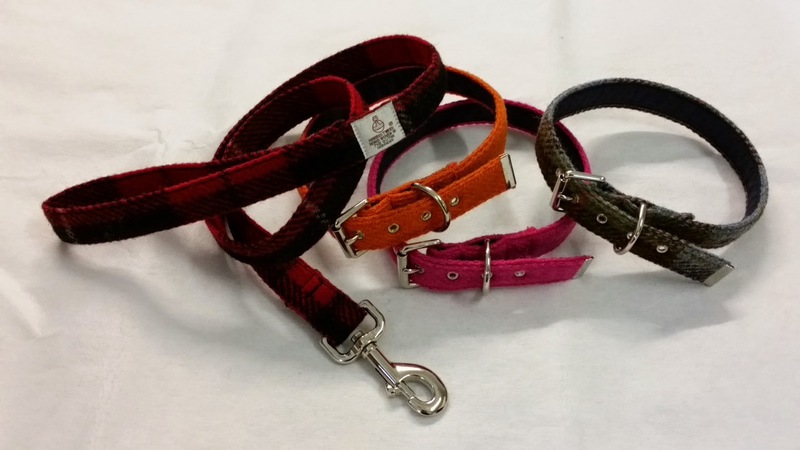 Paisley Textiles Manufacturing Harris Tweed dog leads & collars