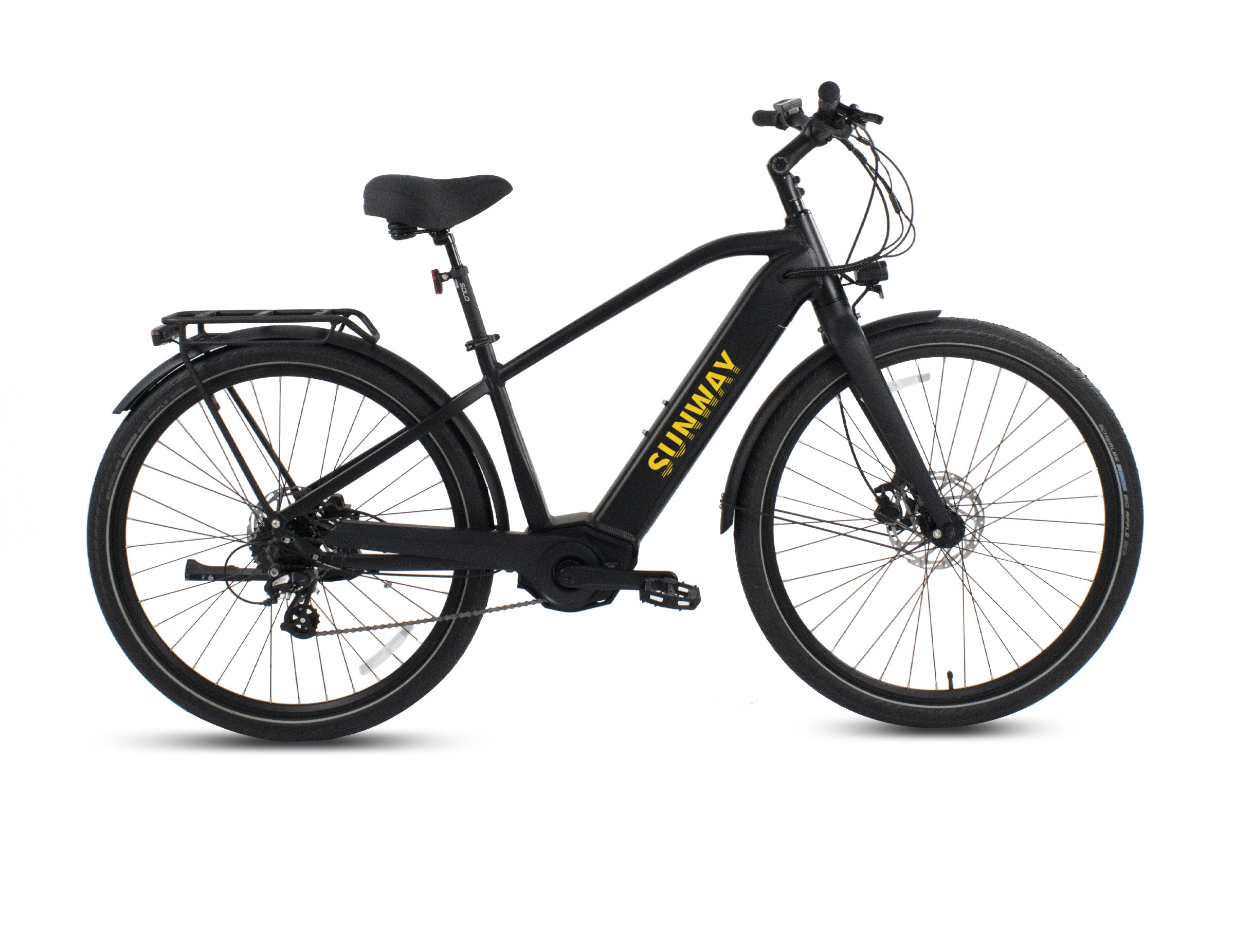Mid-Drive City Ebike | Step-Over