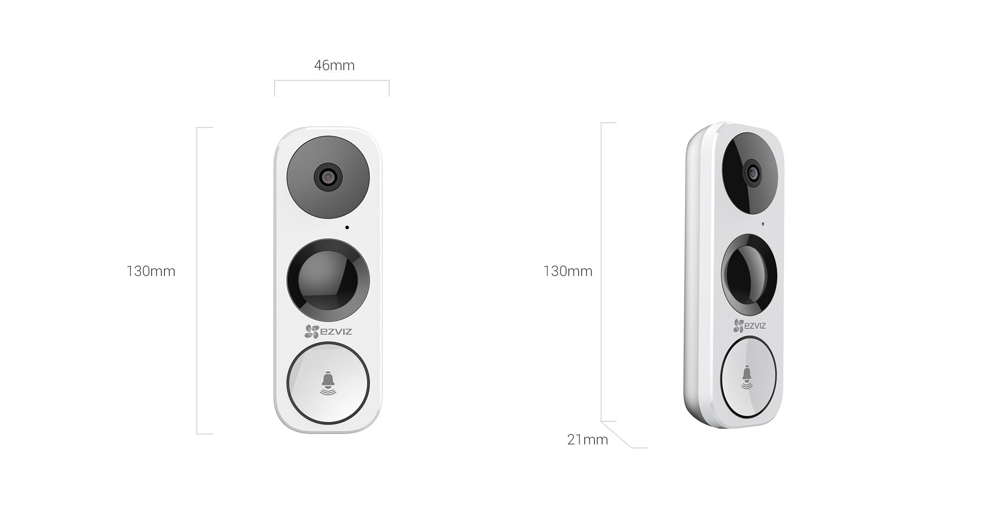 Ezviz DB1 - 3MP Wi-Fi Smart Doorbell Camera