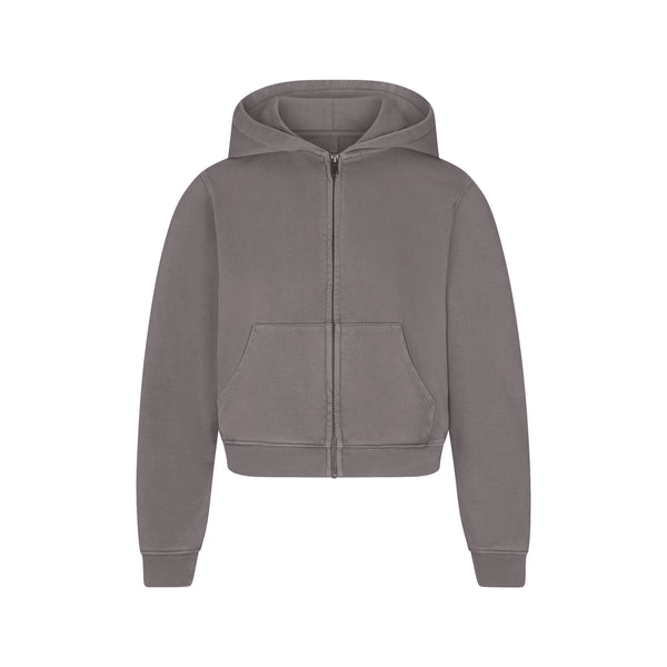 SKIMS BOYFRIEND FLEECE OVERSIZED TRENCH COAT