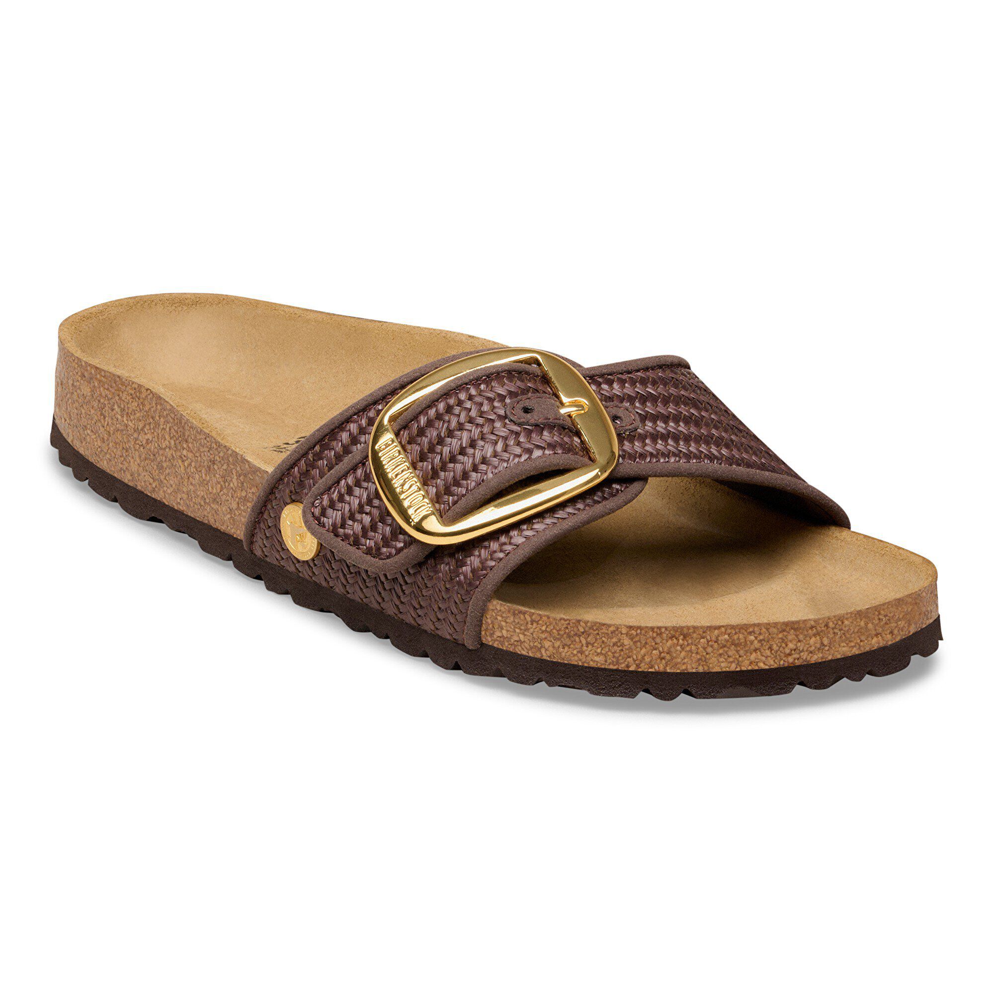 Birkenstock Holding plc Madrid Big Buckle Raffia Textile