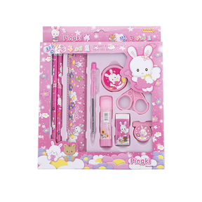 GuXuan Stationery Pingki Bunny Stationery Set