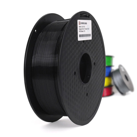 3D Printing Canada Black - Standard PETG Filament - 1.75mm, 1kg