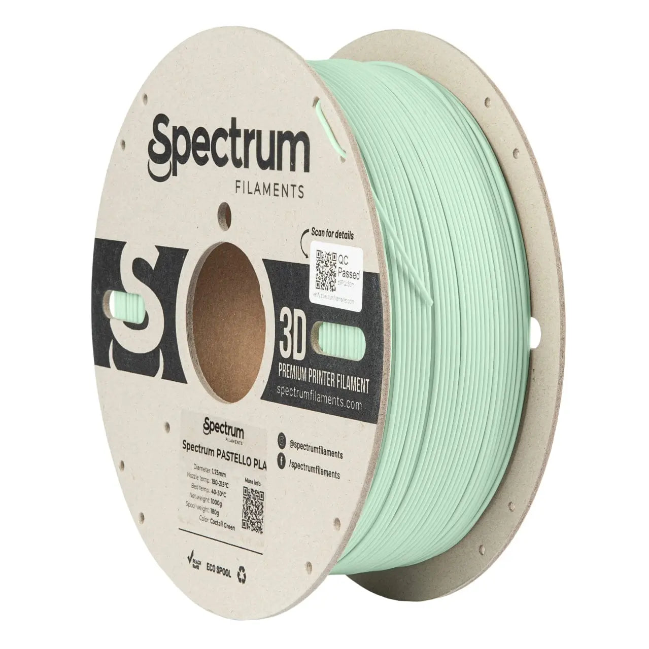 Coctail Green - Spectrum Pastello PLA Filament