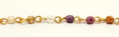 G&B Beads 351-19-001 3x3mm x1003 Linked chain