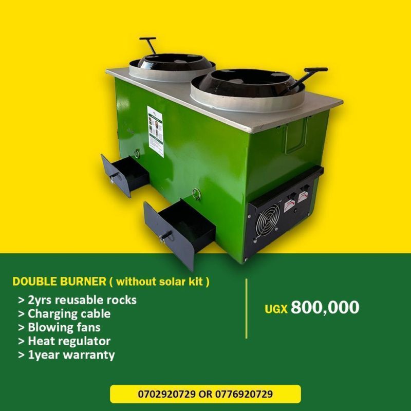 Eco Stoves Uganda Double Burner
