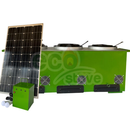 Triple Burner with solar