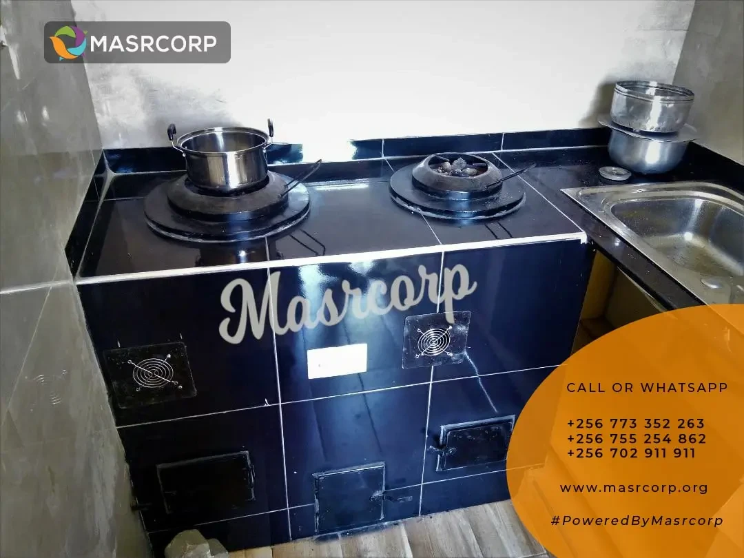 Masrcorp Masrcorp 2 Burners Solar Aided Stove
