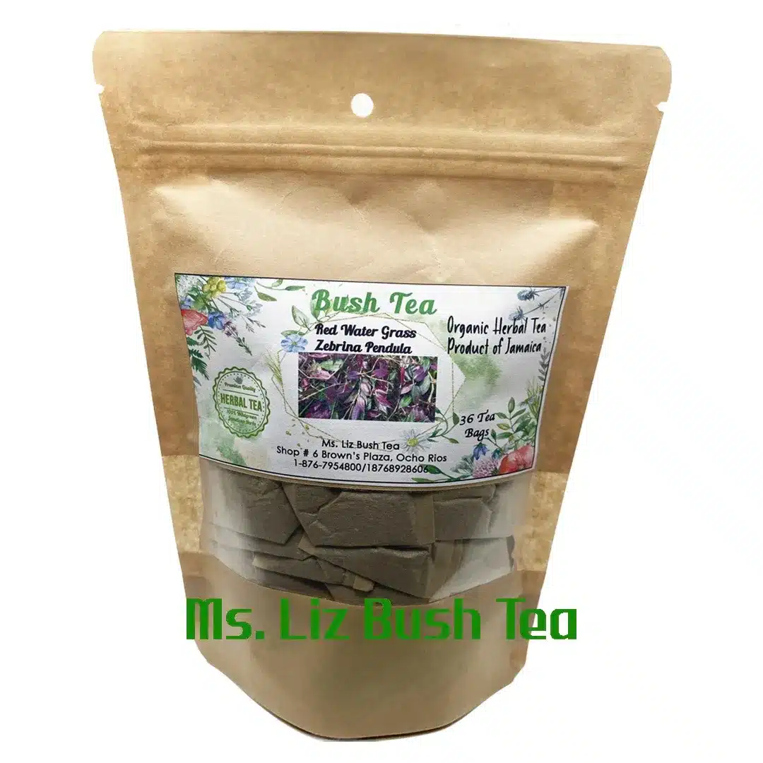 Ms Liz Bush Tea Red Water Grass Tea Bags – 36 Teas